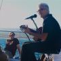 Our entertainer on the O'Neill Yacht Charter, Mr. Al Frisby. Photo by Michael Roberts.