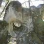 Psychedelic rock formation near  La Honda Creek Open Space Preserve.