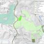 Wildlife crossing acquisition map courtesy Land Trust of Santa Cruz County.