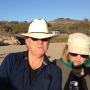 Steve in his Stetson and Jen in her Hollywood shades. 