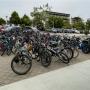 This is what a parking lot should look like ;-). Photo courtesy of Friends of the Rail & Trail.