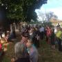 The crowd at the dedication ceremony on June 8.