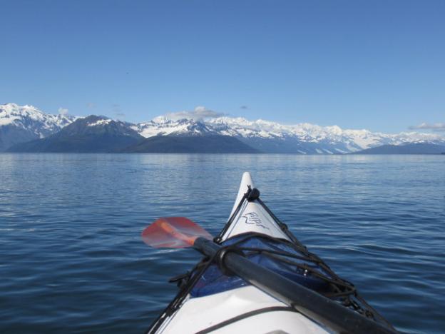 The Prince William Sound has breathtakingly beautiful views of huge mountains and tidal glaciers.