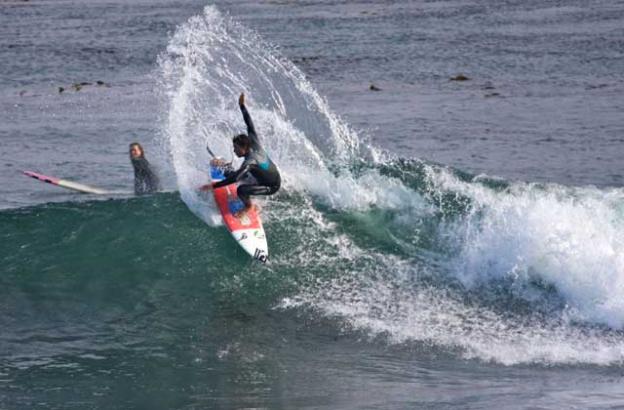 Yep-That's Burnsy again. Mike Burns photo.