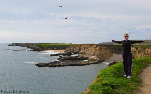 Everybody on Old Cove Trail say 'Yeah!' Photo by Eric Miraglia.