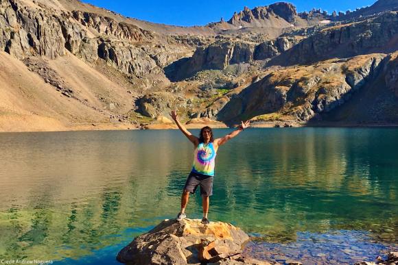 Daniel Rodriguez has spent his young adult years seeking outdoor adventures. Photo by Andrew Noguera